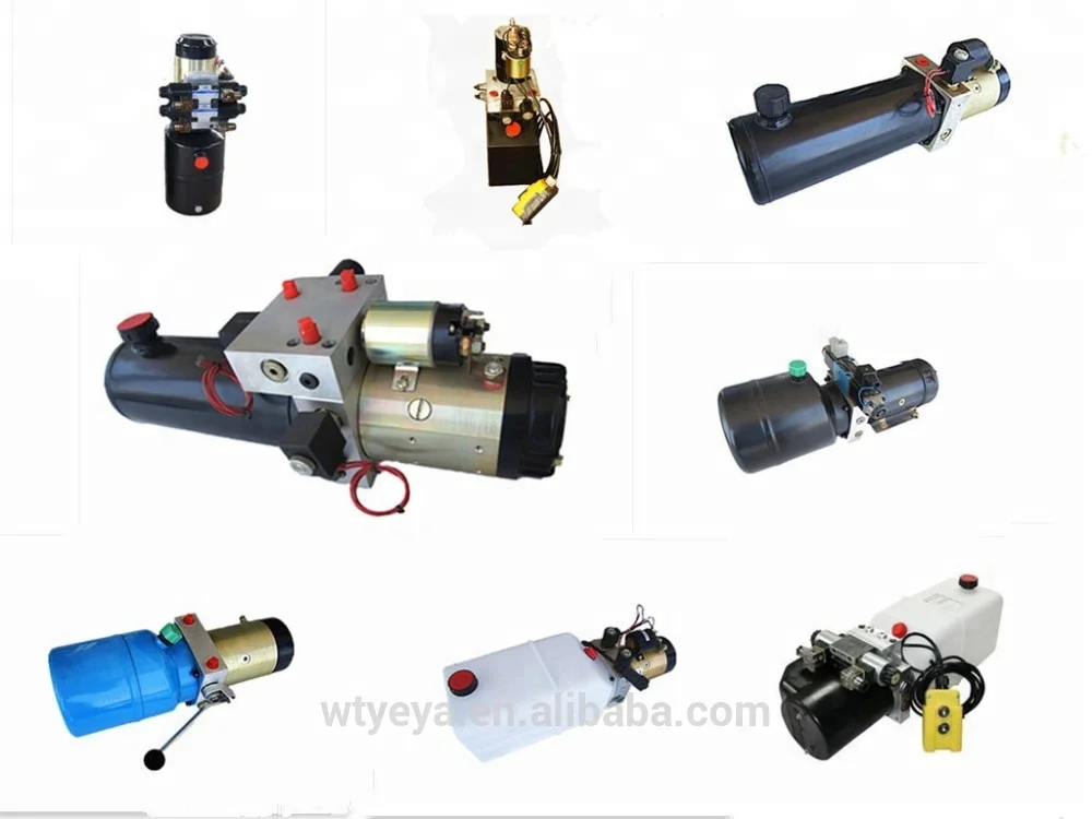 12V DC Mini hydraulic power pack unit for scissor lift