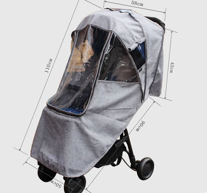 Waterproof and breathable Baby Stroller Rain Cover