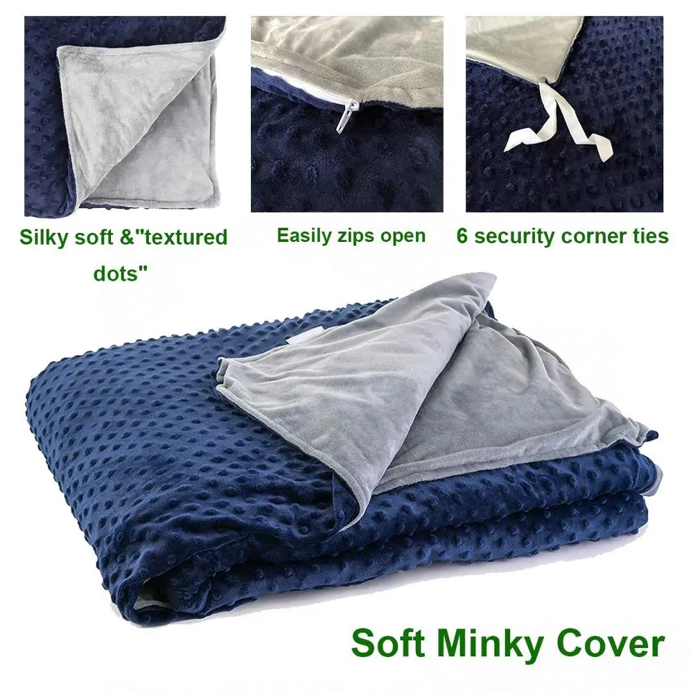 100% Cotton Winter Blanket Electric Soft Breathable Weighted Blanket