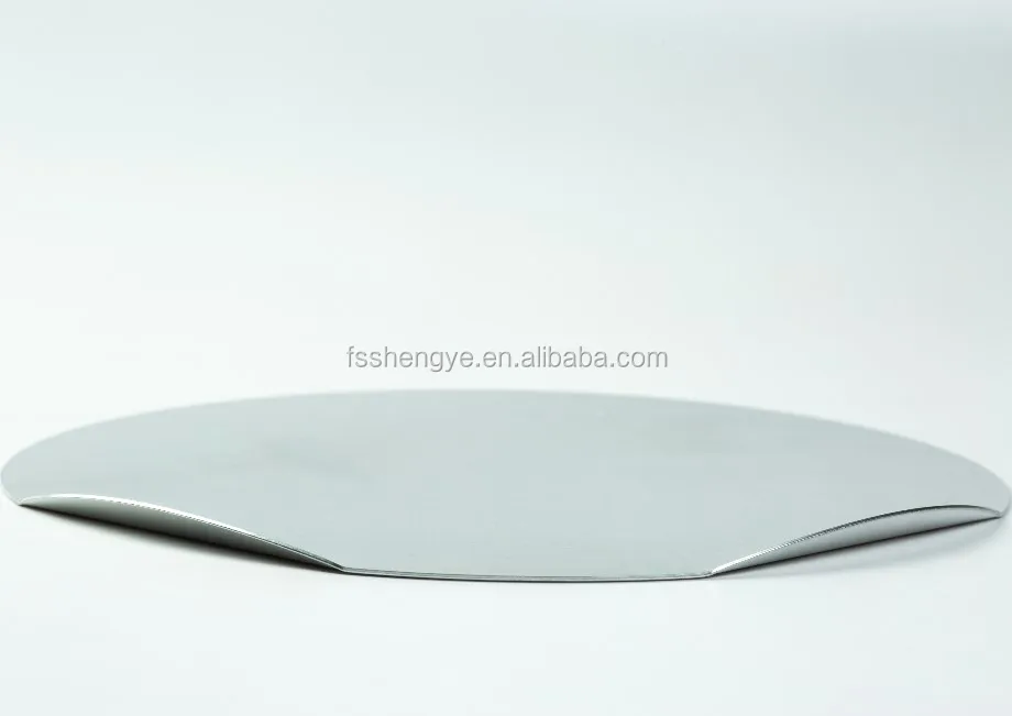 Cordierite pizza stone with aluminum plate for oven and grill BBQ bakeware