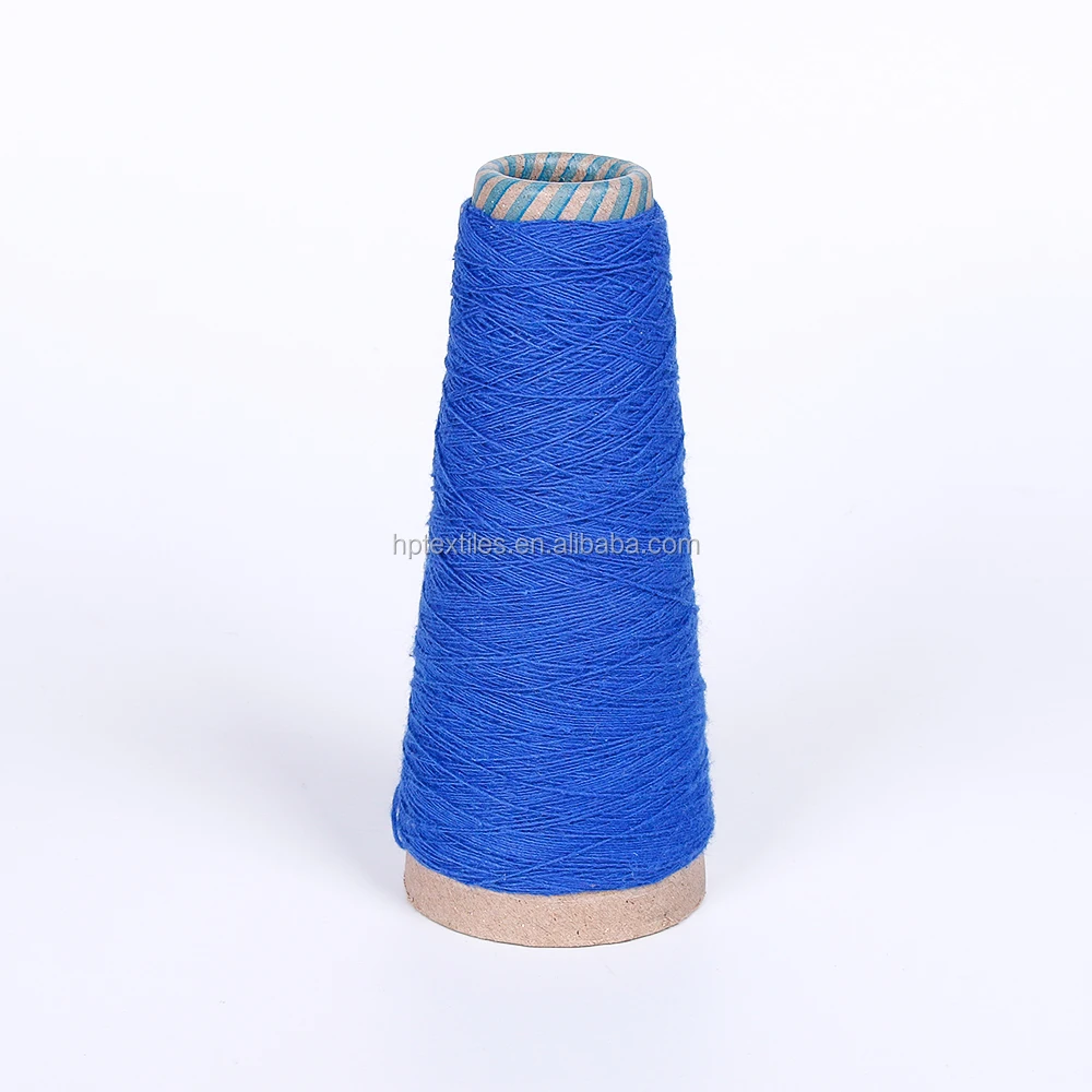 Environmental protection products factory cheap wholesale 10-20s oe recycled cotton blended market yarn price wholesale china
