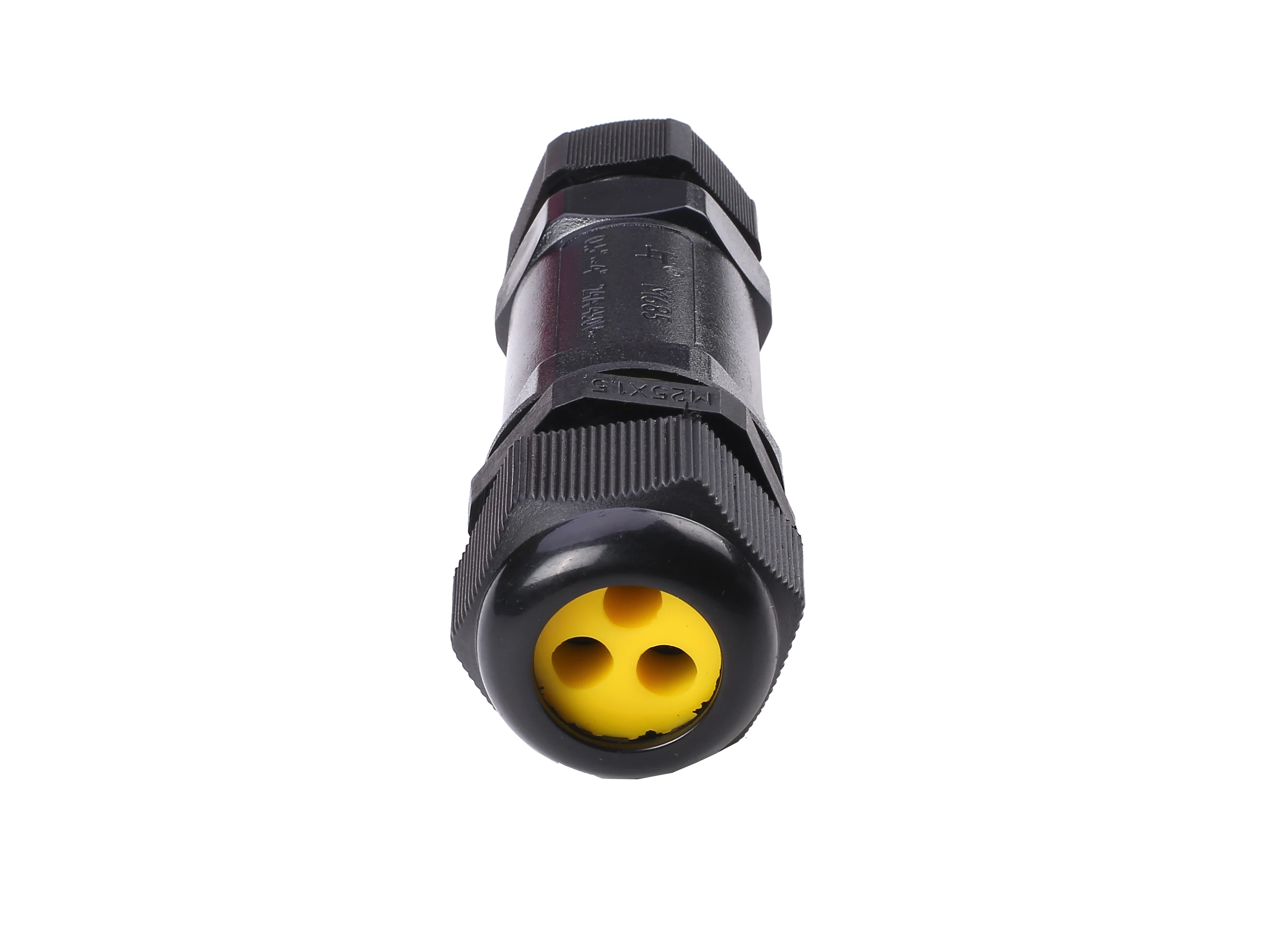 M685-I M25 cable gland 1 in 1 out 1in 2 out 1 in 3 out  ip68 3 pole 3 pin cable waterproof connector