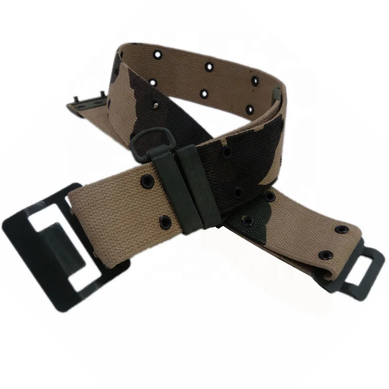 Custom transfer boot camo combat gear durable tactical cotton multi functional web belt