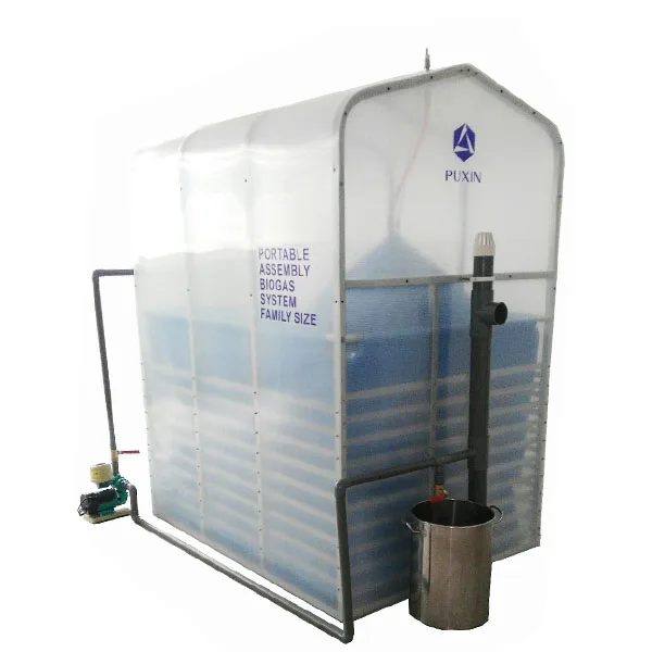 
Cooking Fuel Biogas Plant from Food Waste 