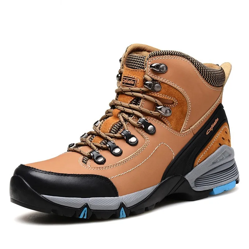 2021 Wholesale Mens Hiking Boots Waterproof Shoes 2015 Winter Men Leather Boots Outdoor Shoes