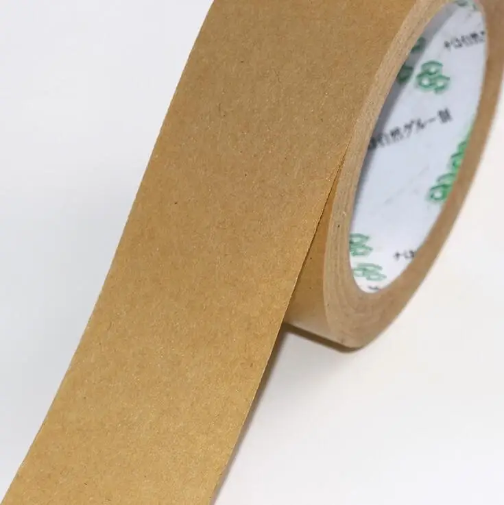 Biodegradable Reinforced Recyclable Kraft Craft Paper Tape With multiple widths