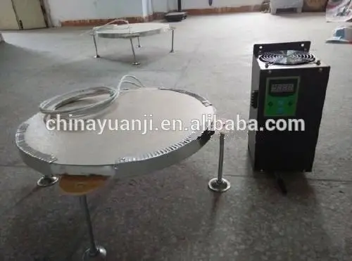 Electromagnetic heating plastic vacuum coating machine