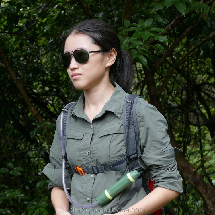 Diercon Outdoor Gear Mini Straw Water Filter Survival Kit Direct Drinking Fresh Water