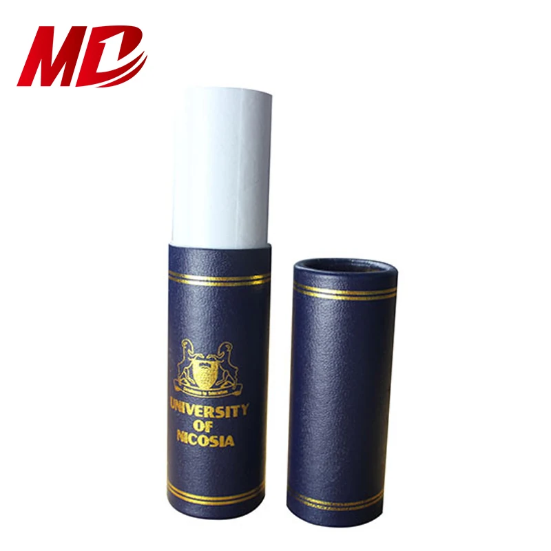 Wholesale Foil Stamping or Imprinting Graduation Certificate Scroll Holder Diploma Tube