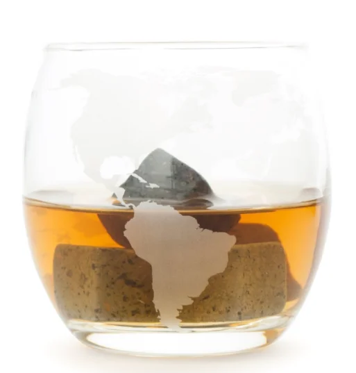 Drum boat whiskey decanter set decanter bracket whiskey stone and funnel