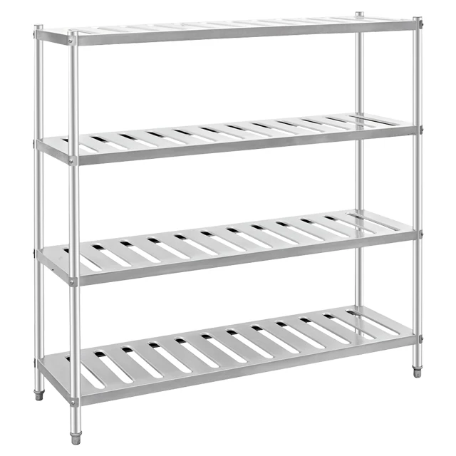 BN-R01 Cosbao Kitchen restaurant stainless steel pantry shelves