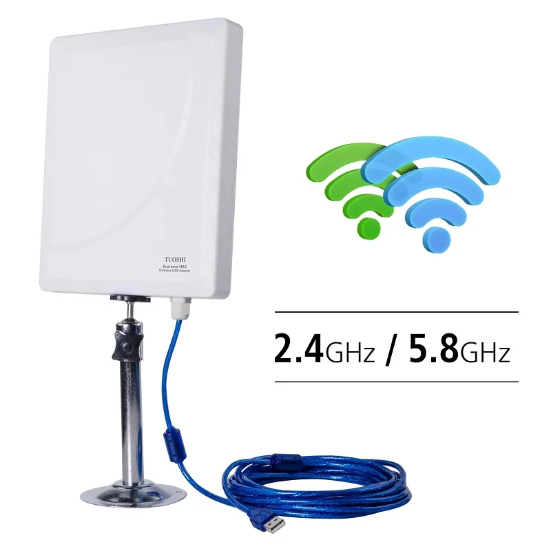 TUOSHI 2 4 ГГц и 5 8 двухдиапазонный 4g wifi Сетевой удлинитель беспроводной усилитель Сигнала Антенна 600 Мбит/с