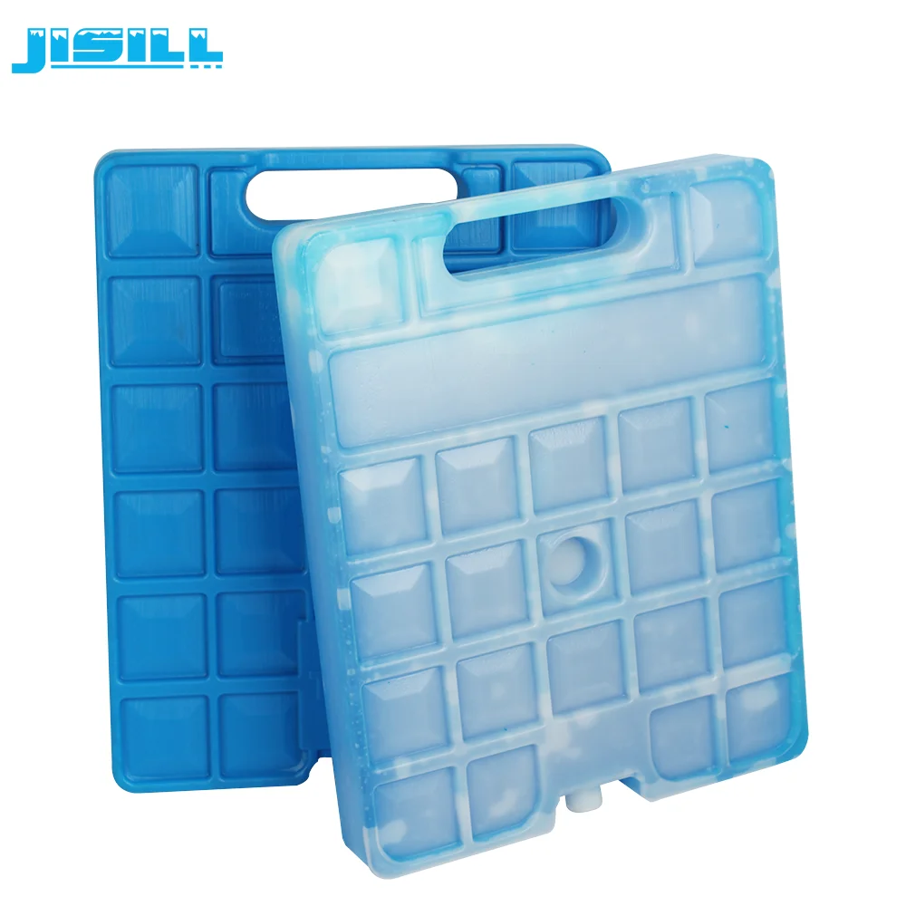Factory High Quality HDPE Large Freezer Brick Ice Large Ice Packs With Handle For Coolers