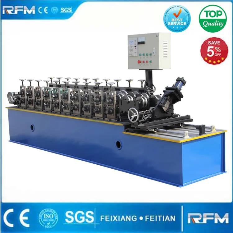 Steel Profile Door Slat Roll Former Mould Cutter Roller Door Roll Forming Machine