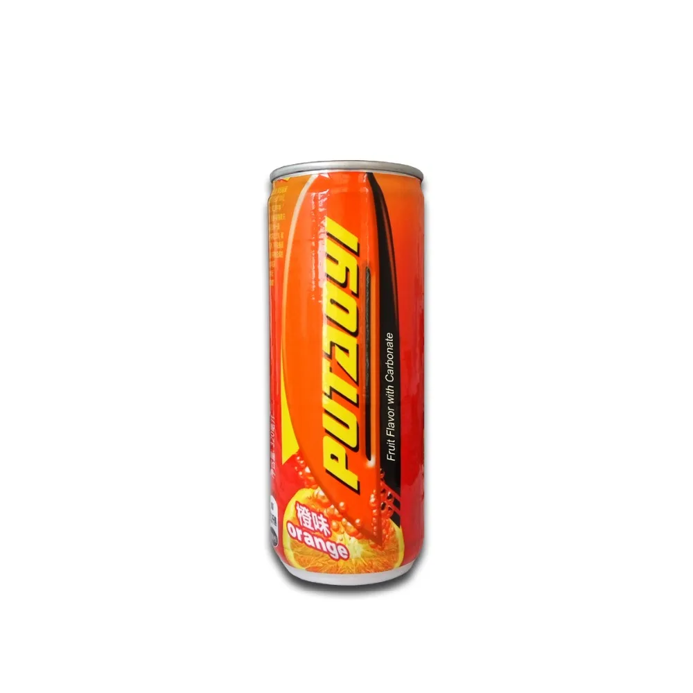 
Private Label 250ml Can(tinned) Fruit Flavored Carbonated Drink in China 