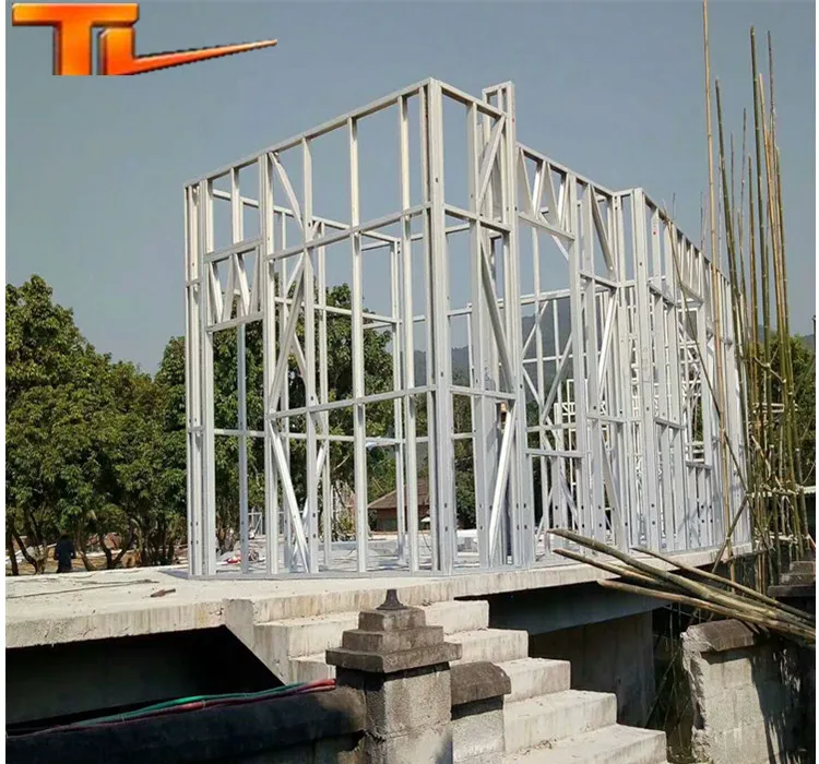 One floor Prefabricated house Light steel residential villa