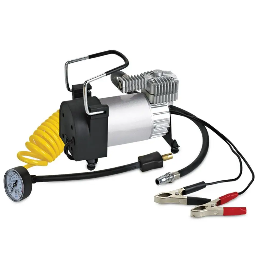 Cars /Vehicle/Automobile Portable Tire Inflator Pump mini piston air compressor for car