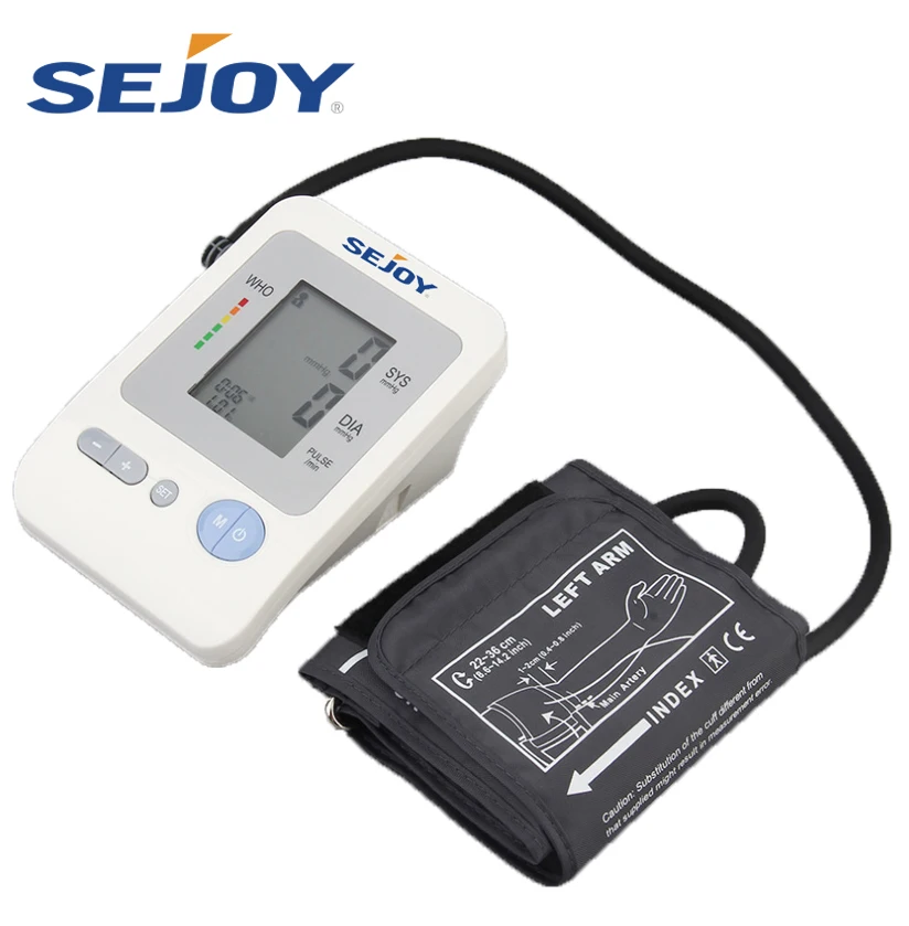 Electric Fully Automatic Upper Arm Digital Blood Pressure Measuring Instrument Device Blood Pressure Meter