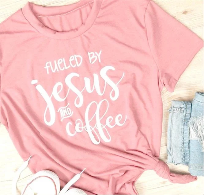 Fueled By Jesus And Coffee T-Shirt