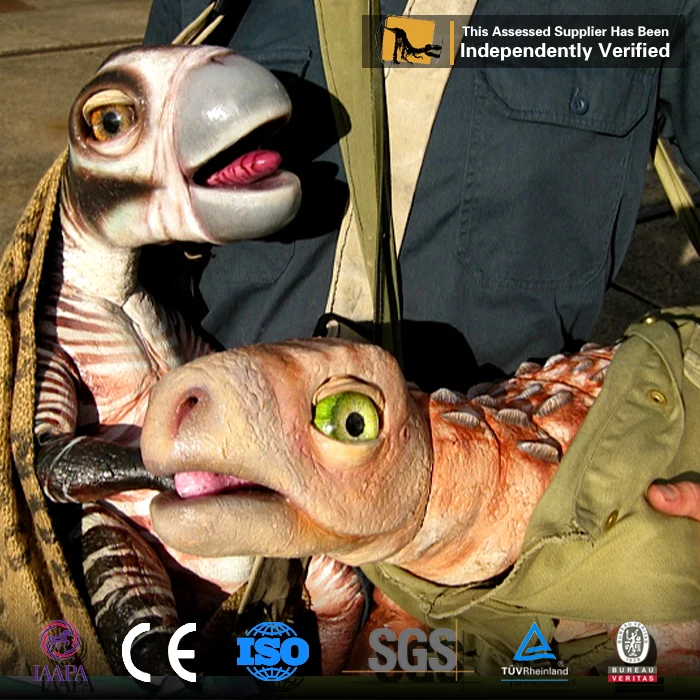 MY Dino DCA395 Animatronic Dragon Shoulder Puppet Hand Puppet