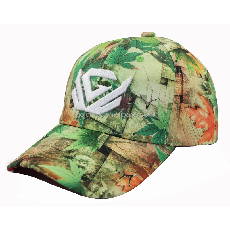 
wholesale thick embroidery 6 panel full printing cheap custom baseball cap 