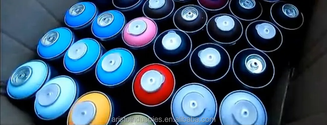Water Base Graffiti Spray Can for Artists