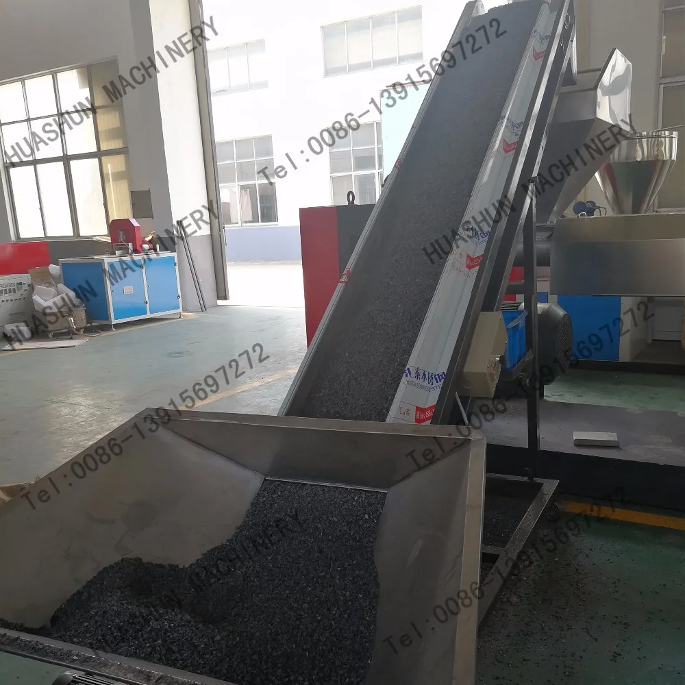 big capacity PS PP PE granulating recycling machine production line