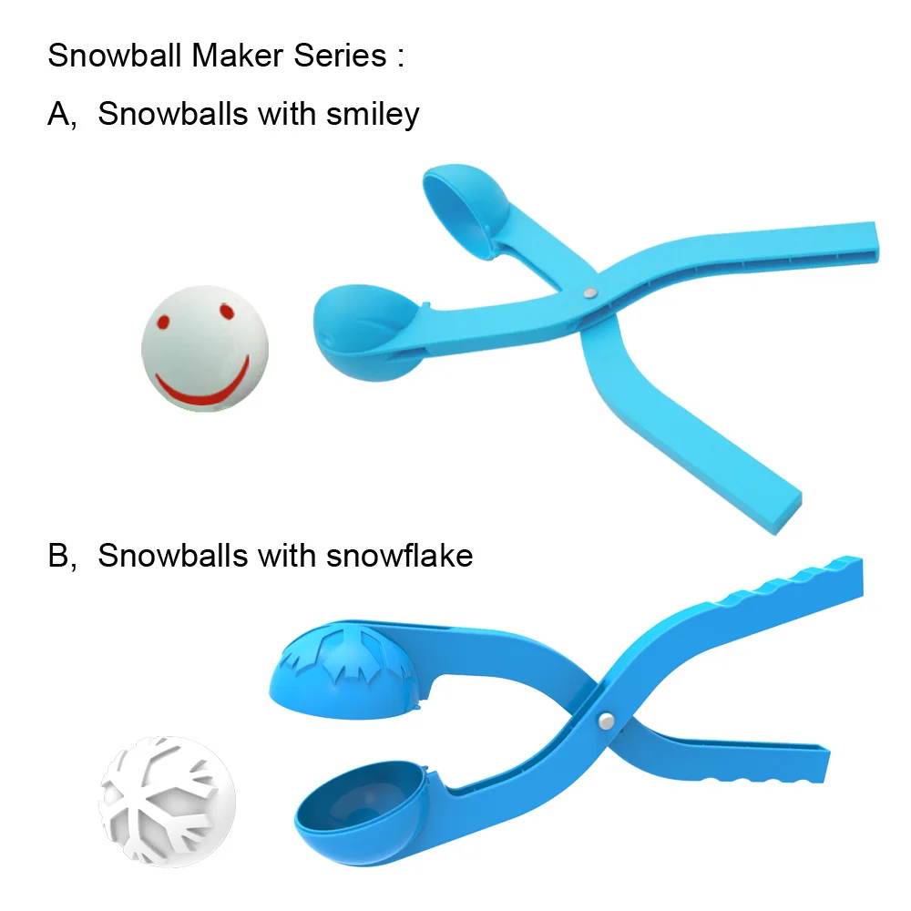 2016 Hot sale snowball maker PP snowball maker minisnow ball toy maker
