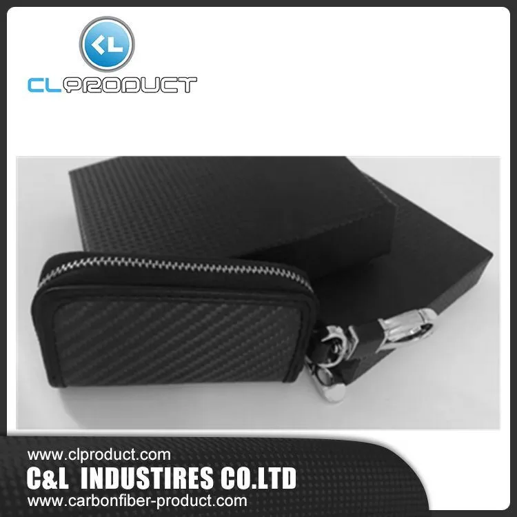 3K Matt Carbon Fiber Key Wallet