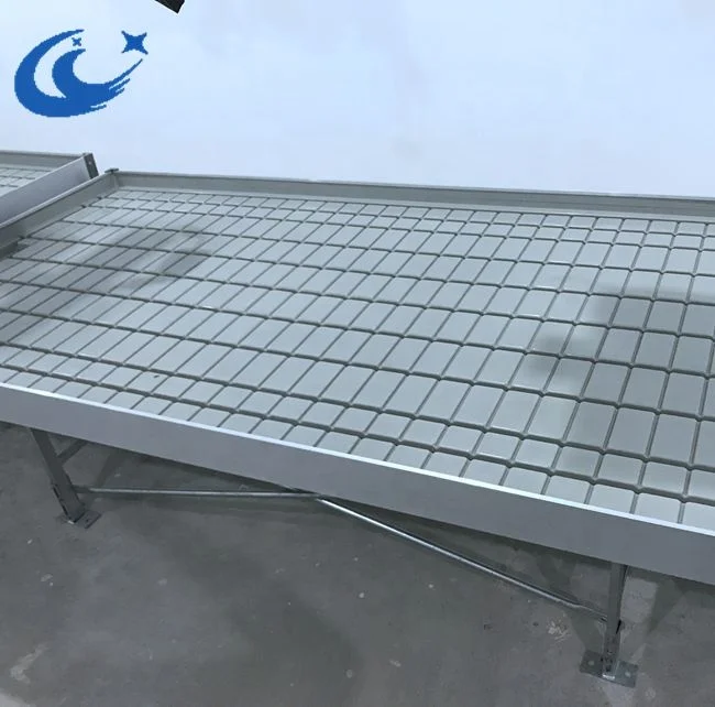 EBB and flood 4ftx8ft rolling bench rolling table with vertical frame