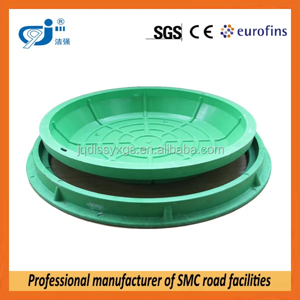 Dia550mm Круглый Газон SMC Крышка Люка Трава