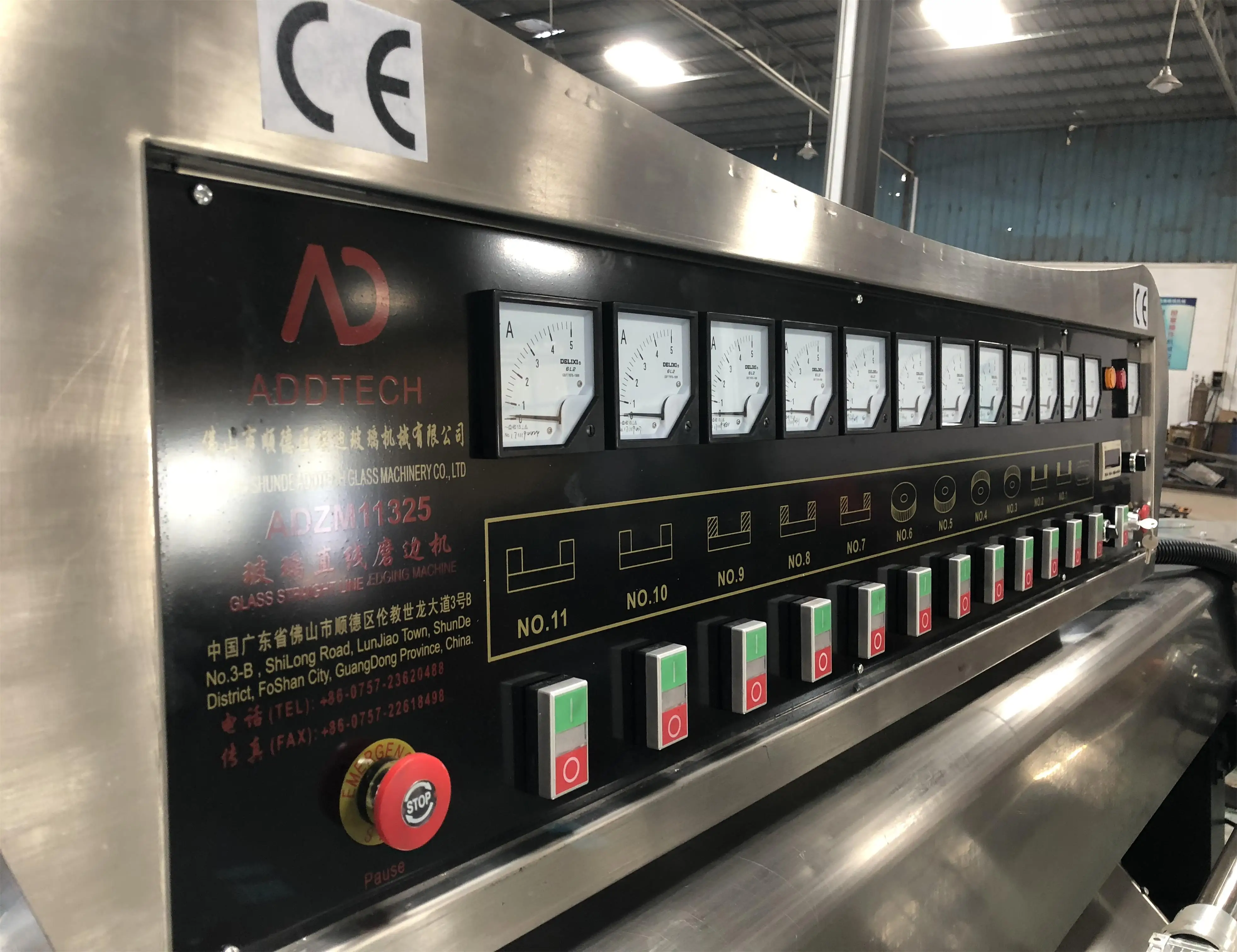 portable glass edge grinding and polishing machine