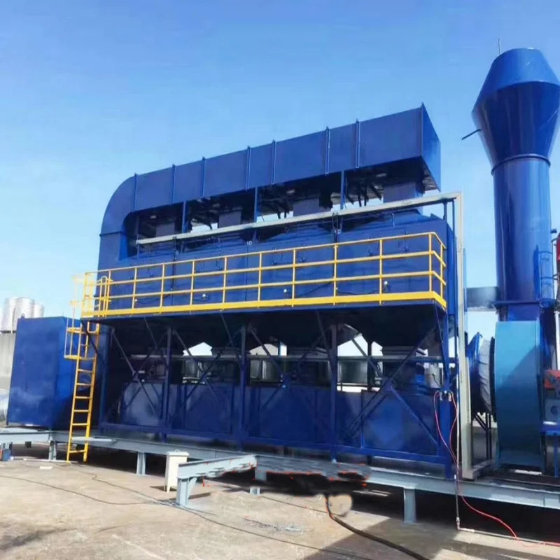 Exhaust treatment equipment Catalytic combustion equipment