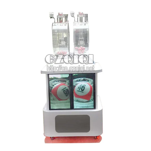 Pick 2 Bingo Lottery Machine working by Air Mixing