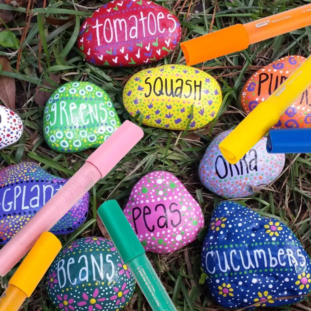 New design 28 colors acrylic paint markers pen for painting