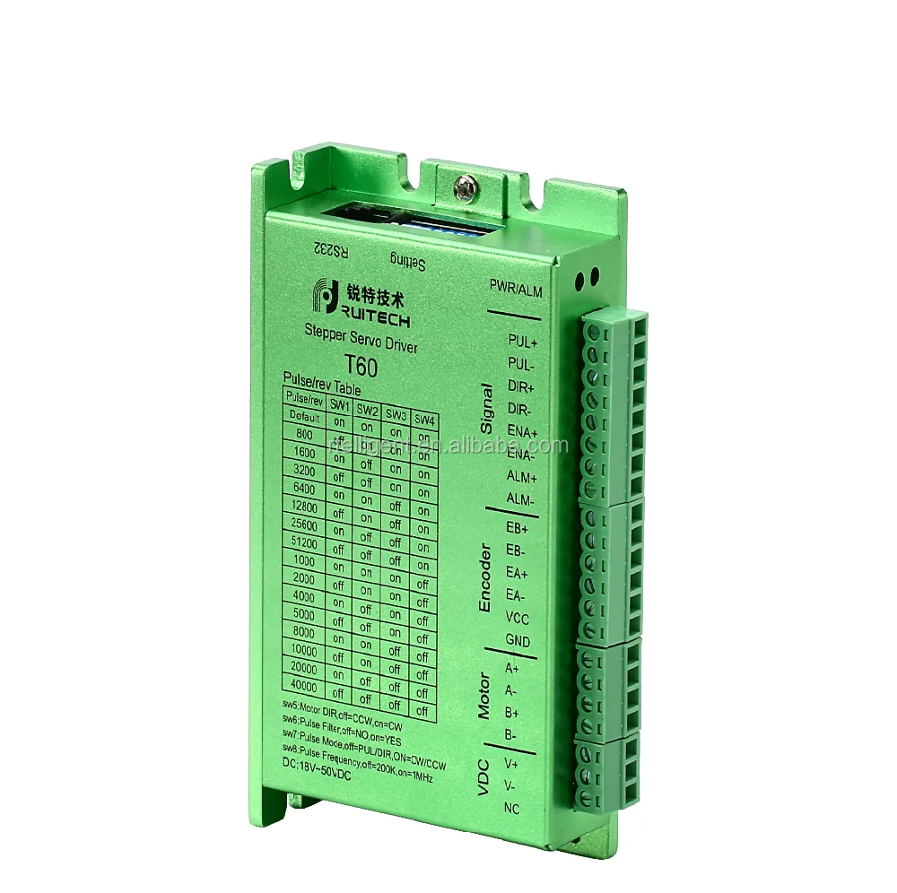 T60 High Quality Nema17, nema23 closed loop Stepper Servo Motor Drive