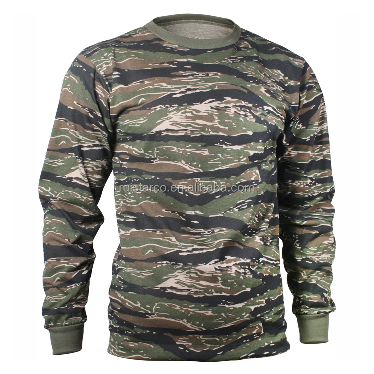 Cotton Camouflage underwear long sleeve