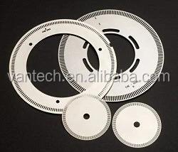 Custom optical encoder disk Stainless steel code plate