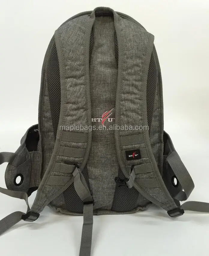 Custom canvas military tactical backpack skateboard bag with 2 board straps