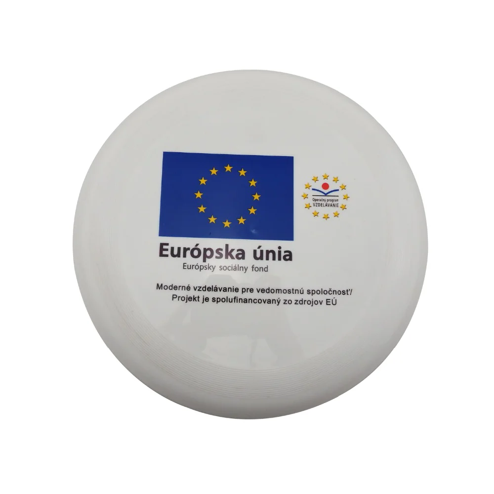 175g  Customized LOGO Colorful Sports Goods Plastic Flying Disc