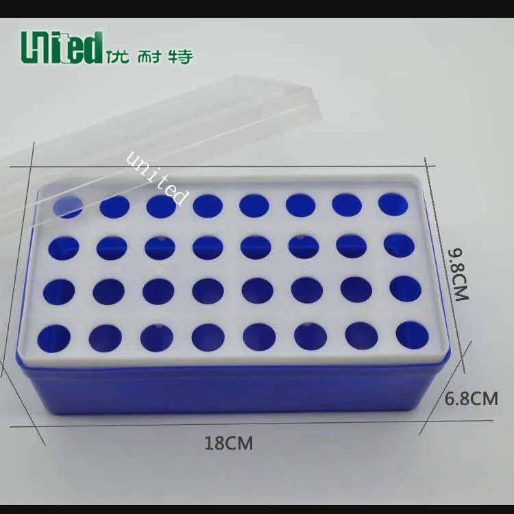 
32 well lab plastic centrifuge tube box 5ml 