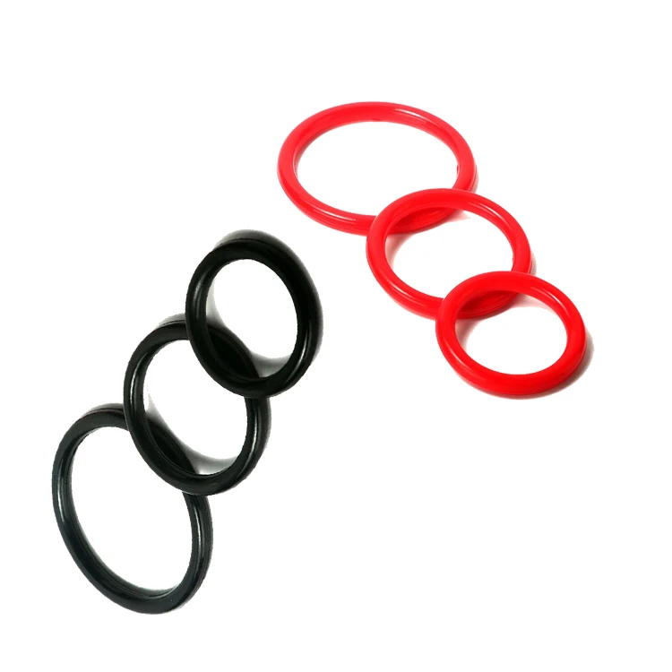 
3 Pcs/Set 3 Different Sizes Delay Ejaculation Time-lapse Medical Grade Sex Penis Ring Silicone 