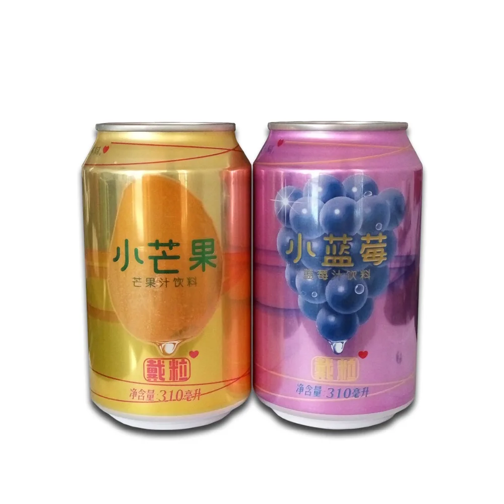 
Cheap Price 310ml Can(tinned) Mango Juice Drink with pulp 