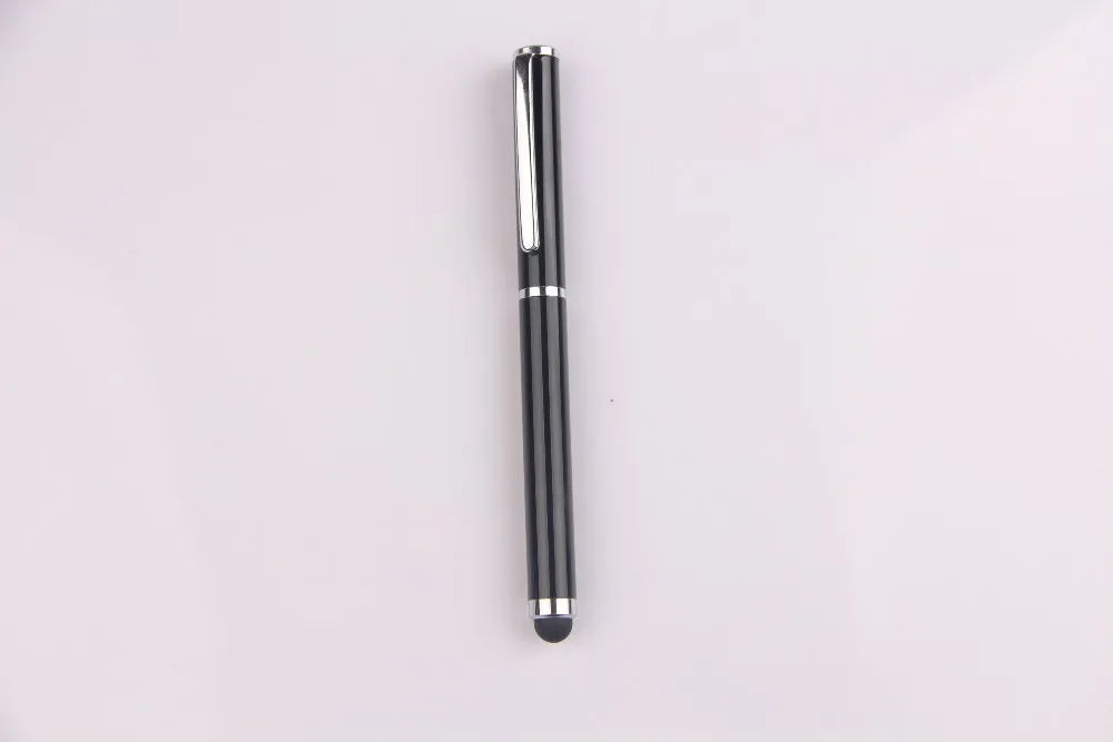 Best selling short cheap gift metal ballpoint pen with custom logo stylus touch metal ball pen