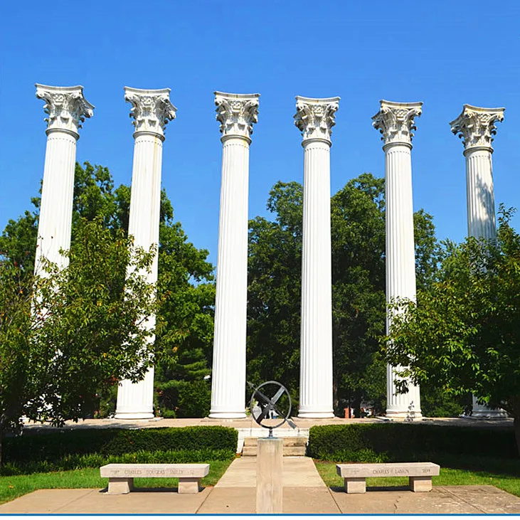 Stone carving house gate pillar designs for sale