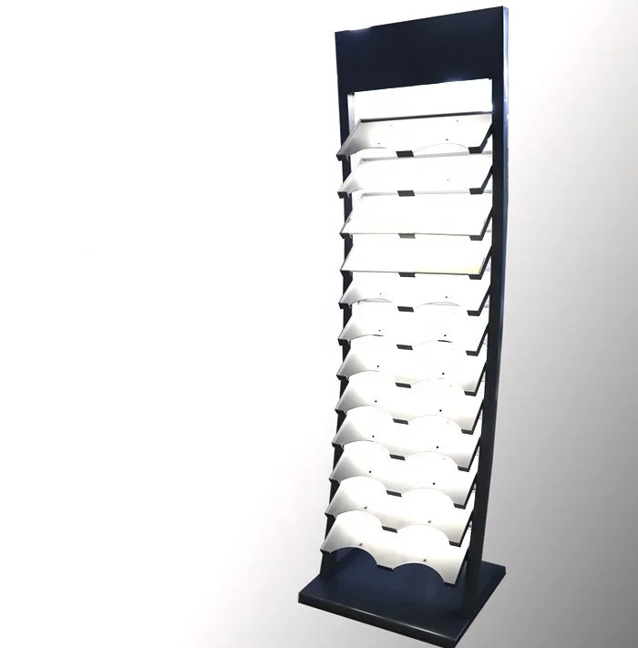 metal simple tile display rack