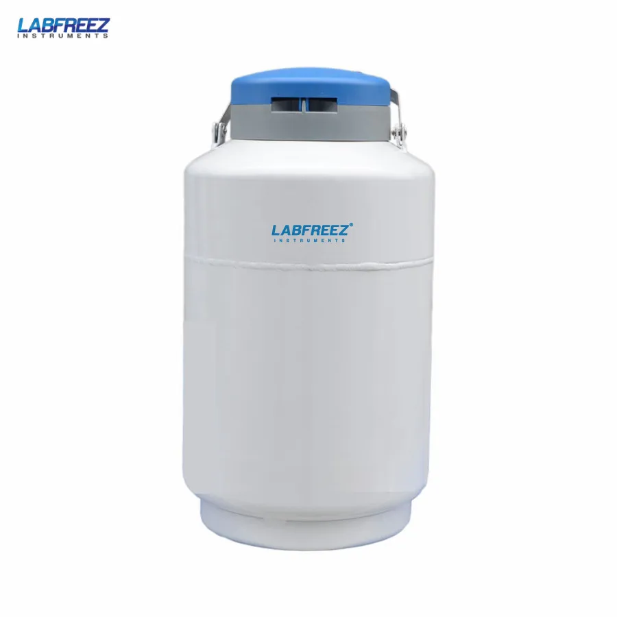 Liquid nitrogen container tank for air shipping transportation