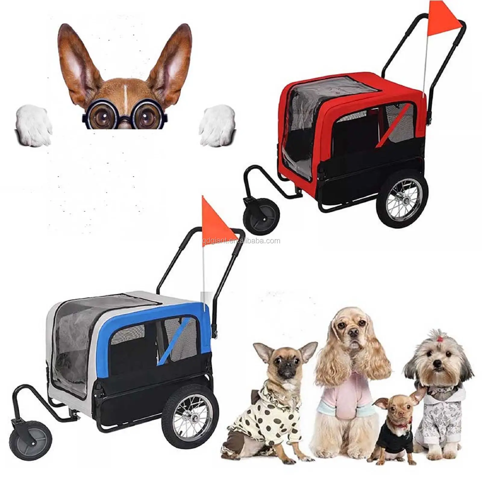 Stroller Carrier Cycle Luggage Folding Jogger Pet Bike