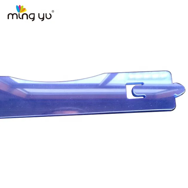High quality Garment Packing Plastic PVC Shirt Collar Band