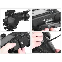 High Quality Soft Hand Grip Vintage PU Leather DSLR Camera Wrist Strap Belt for Nik on